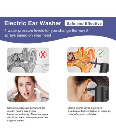 Best Ear Wax Removal Kit - 3 Cleaning Methods Hydrodynamic Pressure Camera & Scoop - International Shipping - Buy Online on GoSupps.com