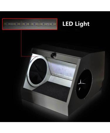 Qiang Modular Jet Cabin - Advanced Dental Laboratory Dust Box with Filter & 5500K LED Light | Perfect for Dentures Jewelry & Jade Science - Buy Online on GoSupps.com