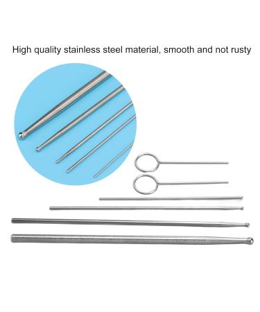 Snake Probes 6 Piece Professional Probe Set Stainless Steel Round Head Anti Allergy Reptiles Snake Sexing Probe Snake Probe Kit for Veterinary - Buy Online on GoSupps.com