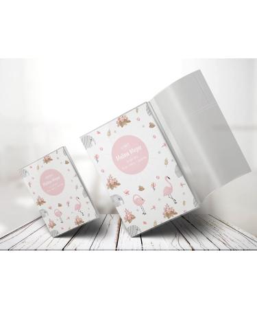 Personalized OLGS U-Book & Vaccination Pass Covers | 3-Part Set - Fantastic Flamingo Design for Kids | Custom Examination Booklet & Passport Holder - Buy Online on GoSupps.com