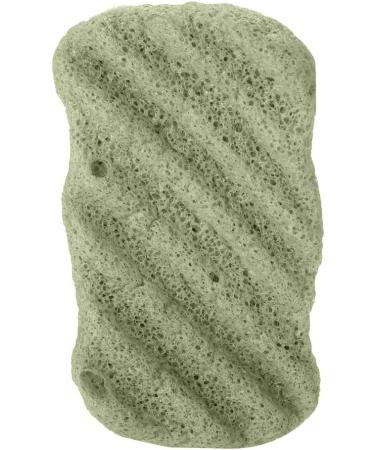 Konjac Bathing Peeling Sponge - 3 Pieces Gentle Natural Cleaning Body Massage Tool (Green) | Pure & Eco-Friendly - Buy Online on GoSupps.com