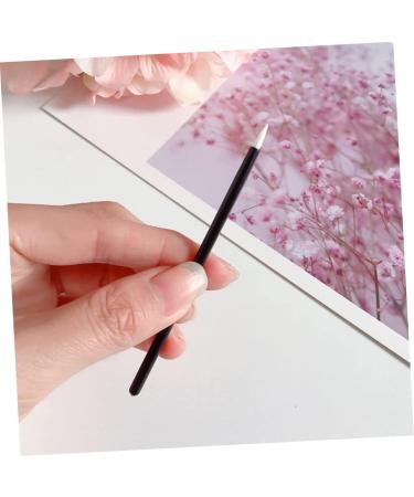 TOVINANNA 300 Pcs Disposable Eyeliner Cosmetic Eye Sticks Gel Liner Eyeliner Gloss Wand Black Artificial Fiber 1 count (Pack of 1) Blackx3pcs - Buy Online on GoSupps.com
