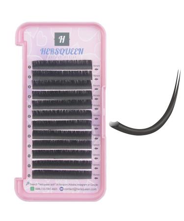 Ellipse Classic Lash Extensions Flat Lashes Eyelash Extensions 0.25mm C D Curl 11mm Ellipse Eyelash Extensions Premium Lashes Black Matte Individual Lashes Salon Use