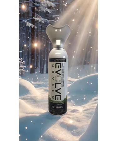 Flavored: 10L Pure Oxygen Canister | Flavored and Infused with Organic Peppermint. 99.7% Supplemental Oxygen Can | Patented Compact Compression Technology | Enhances Concentration Performance Energy & Recovery | Ideal for Sports Study & Travel | 2 Pack |  - Buy Online on GoSupps.com