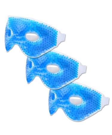Schramm 3 SPALL MASE with gel pearl cooling mask cooling glasses Eye mask Gelmask Sleep mask Relaxation mask Gel Glasses Migraine Mask glasses