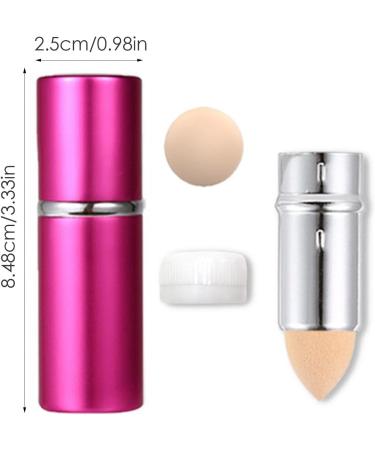 Oil Absorbing Volcanic Roller - Double Head Design Portable and Reusable Oil-Resistant Facial Tool - Oil for Traveling at Home or Going Conduct Z/c Hot Pink - Buy Online on GoSupps.com