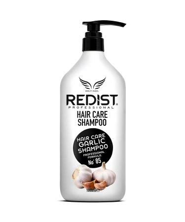 Redist Garlic Hair Care Shampoo 1000ml | Garlic Hair Shampoo | Intensive Repairing Hair Treatment | Anti Hair Loss for Women & Men | Brittle-Dry-Stressed Hair
