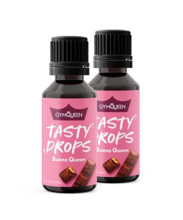 GymQueen Tasty Drops Bueno Queen 2x30ml Flavour Drops without calories Bueno Queen 30 ml (pack of 2)