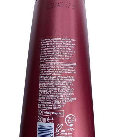 Dove Pro Age Hair Therapy - Shampoo (250 ml) & Conditioner (200 ml) by Dove Pro-Age - Buy Online on GoSupps.com