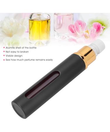 Empty Roll On Bottle Alumite Bottle Shell Empty Perfume Bottle Visible for Gym for Party(black) - Buy Online on GoSupps.com