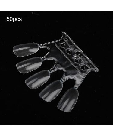 Reusable Nail Display Stick - Ideal Nail Exercise Tool for Home Beauty Salon | Exquisite Craftsmanship (Transparent) - Buy Online on GoSupps.com