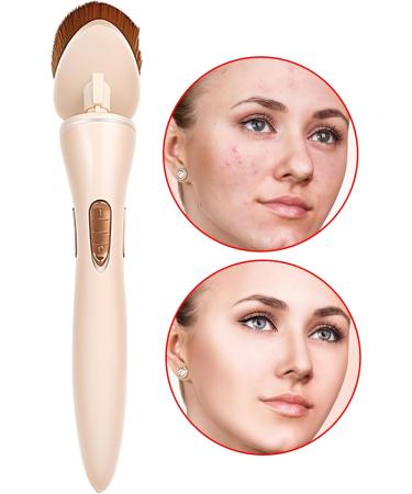 Vibrating Makeup Brush | Portable 360 Degrees Rotating Electric Blush Brush | Makeup Brush for Blending Liquid Powder for Women Wife Friend for Blending Guanglu Electric Foundation Brush (Battery Type) - Buy Online on GoSupps.com