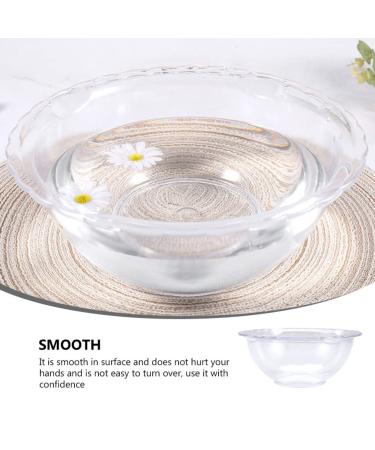 Fomiyes Transparent Small Sink - Durable Makeup & Nail Art Bowl Ideal for Cosmetics & Facial Cleaning - Buy Online on GoSupps.com