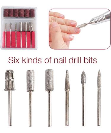 30 000RPM Nails Drill Machine 65W Electric Nail File Polishing Grinding Professional Manicure Acrylic Varnish Tool Gold Blue - Buy Online on GoSupps.com