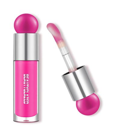 ALIIP Lip Gloss 7.5g Lip Oil Lipgloss Moisturizing Lip Oil Lip Balm with Nourishing VC Professional Makeup with Wet Look and Glitter Intense Hydration (#103