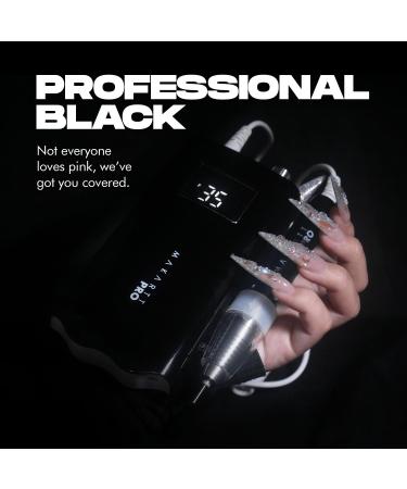 MakarttPro LuxuriaPro 35000 RPM Professional Nail Drill 85W Brushless Motor High Torque Quiet & Vibration Rechargeable & Cordless Nail Drill for Technicians  - Buy Online on GoSupps.com