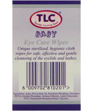TLC Eye Care Wipes Baby 20's - Buy Online on GoSupps.com