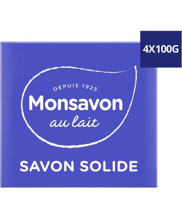 Monsavon Authentic Soap 4X100g - Pack of 2 - Buy Online on GoSupps.com
