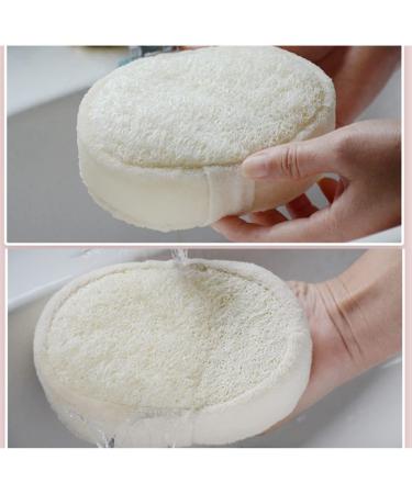 Natural Loofah Sponge Set - 3PCS Bath Shower Ball & Massage Brush for Optimal Exfoliation | Eco-Friendly & International Shipping - Buy Online on GoSupps.com