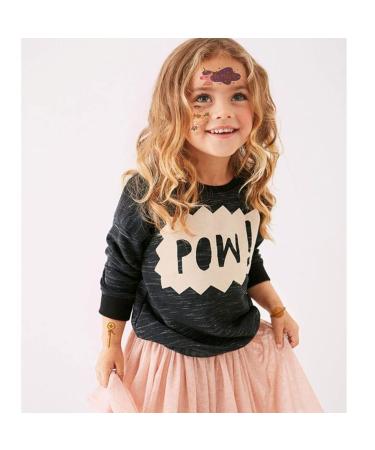 Ooopsiun Glitter Unicorn Temporary Tattoos for Girls - 9 Sheets, Gold Unicorn Birthday Party Supplies Decorations for Kids - Fake Tattoos Stickers - Buy Online on GoSupps.com