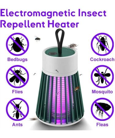 Mozz Guard Mosquito Killer Outdoor Mosquito Killer Portable USB Mosquito Killer Waterproof Suitable for Home Camping and Picnic Green - Buy Online on GoSupps.com
