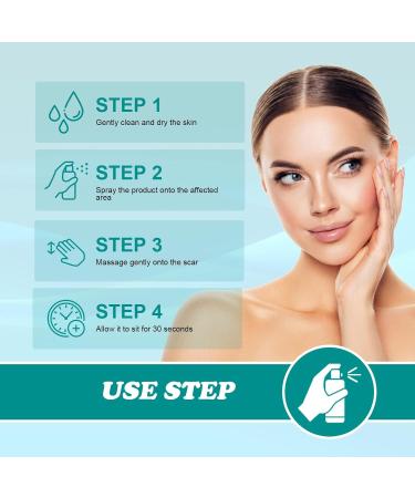 Scar Removal Spray- Advanced Formula for All Types of Scars - 2PCS - Buy Online on GoSupps.com