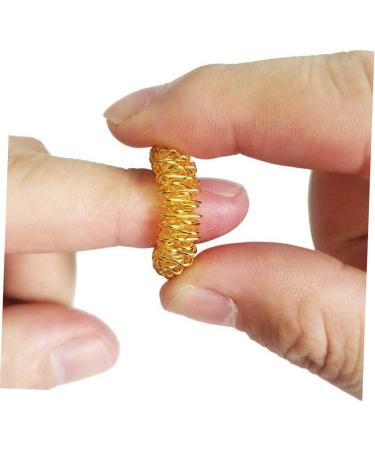 Beaupretty 24 STK Acupressure Rings for Kids | Sensory Finger Massager Toy | Stress Relief Spiky Ring Game Set - Buy Online on GoSupps.com