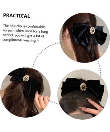 minkissy Bowknot Pearl Hair Women Hairpin Bow Hair Flower Hair Clips for Women Hair Clips Bows Pearl Hair Clips Hair Bows for Women Girls Barrettes Spring Clip Cloth Fashion Woman - Buy Online on GoSupps.com
