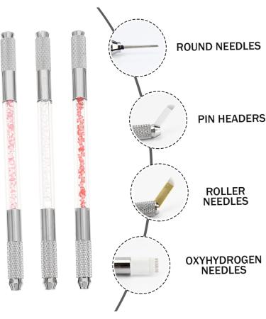 Ipetboom 3pcs Fruit Embroidery Pen Eyebrow Pen Women Makeup Tools Eyebrow Pens Metal Pen Miss Manual - Buy Online on GoSupps.com