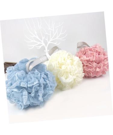 Healeved Bathing Ball Scrubber - Exfoliating Loofah Sponge for Body Wash & Shower | Best Bath Puff & Pouf for Smooth Skin - Buy Online on GoSupps.com
