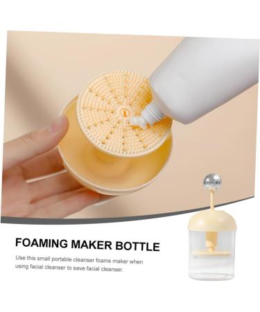 Beatifufu Facial Trip Foaming Maker Cleansing Gel Bubbler Foaming Bubbler Face Wash Foamer Plastic Foaming Maker Facial Cleaning Bubbler Simple Foaming Bottle Bubble Maker - Buy Online on GoSupps.com