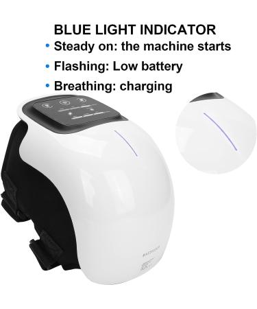 Electric Knee Therapy Massager with Red Light Pain Relief - Knee Massage Device - Buy Online on GoSupps.com