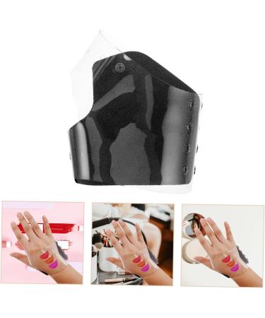  HAPINARY Makeup Mixing Palette Transparent Hand Tray for Makeup Lovers and Professionals Makeup Mixing Palette Manicure Plate Cosmetic Plate Foundation Mixing Plate - Buy Online on GoSupps.com