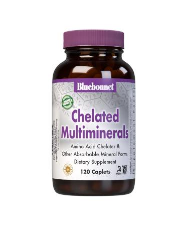 Bluebonnet Nutrition High Potency Chelated Multiminerals 120 Caplets