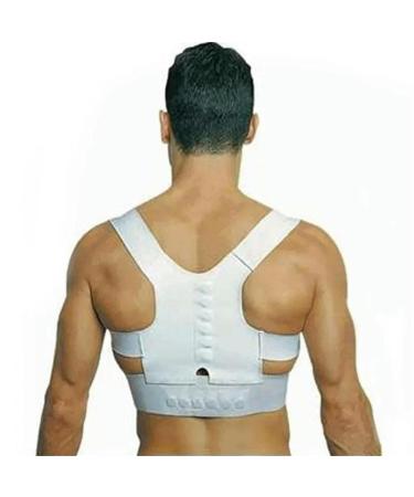 Corrector Back Straight Brace Belt Magnetic Posture Corrective Lumbar Support Straight Male Female Brace Belt New Black M - Buy Online on GoSupps.com