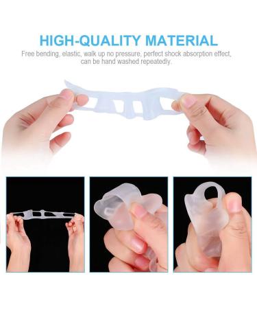 KIMISS Bunion Pads - Toe Separators for Men and Women - Correct Bunions & Restore Toes - Easy Wear in Shoes - Toe Spacers & Stretchers - Buy Online on GoSupps.com