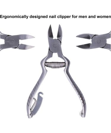 Toe Nail Clipper Pedicure Toe Nail Clipper Easy Clean Widely Used Pedicure Nail Cutter Easy Use for Man for Living Things - Buy Online on GoSupps.com