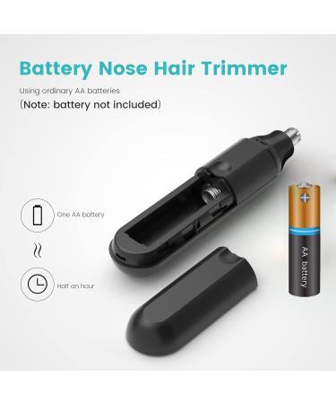 kpfight Professional nose and ear trimmer painless nose hair trimmer for men trimmer nose hair trimmer nose cleaner for men and women for eyebrows and facial hair - Buy Online on GoSupps.com