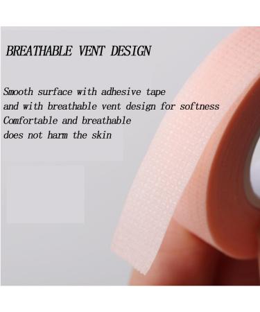 Buy 5 Rolls Non-Fluff Beauty Eyelash Tape - Microporous Breathable Eyelash Extension Tape Pads (Pink) for Flawless Extensions - Buy Online on GoSupps.com