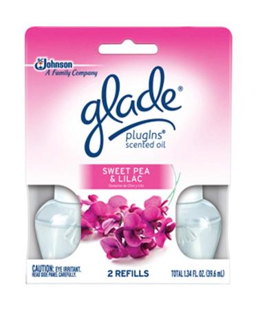 Glade PlugIns Scented Oil Air Freshener Refill - Sweet Pea & Lilac | 1.34 oz | International Shipping Available - Buy Online on GoSupps.com