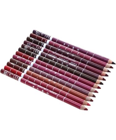 LALAFINA 36Pcs Eyebrow Pen Lip Liner Lip Liner Pencils Pipliner Pencil Lipliner Pencil Eyebrow Pencil Water Proof Snow White Lip Makeup Set - Buy Online on GoSupps.com