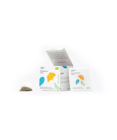 Wilden Herbals Remedium n.5 Focus - Tisane pour la Concentration - 9 Herbes Rafra chissantes - pour Travailler Etudier Voyager - 10 Sachets