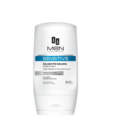 AA Men Sensitive After Shave Balm - Moisturizing for Very Sensitive Skin 100ml | International Shipping Available - Buy Online on GoSupps.com