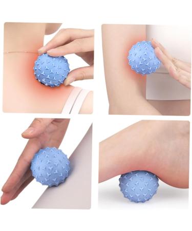 Fomiyes Triangular Nail Fascia Ball Set - 4 Multi-Purpose Fitness & Massage Balls for Deep Tissue Relief Yoga & Gymnastics - Buy Online on GoSupps.com