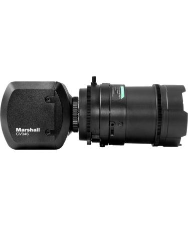 Marshall CV346 Compact Full HD Camera | 1920x1080p at 60fps | CS/C Lens Mount | 3G/HD-SDI & HDMI Output - Buy Online on GoSupps.com