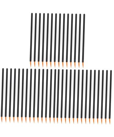 Ipetboom 300 pcs Fiber Face Tools Artificial Professional Point Practical Liner Black Makeup up 9x6.5cmx3pcs Blackx3pcs