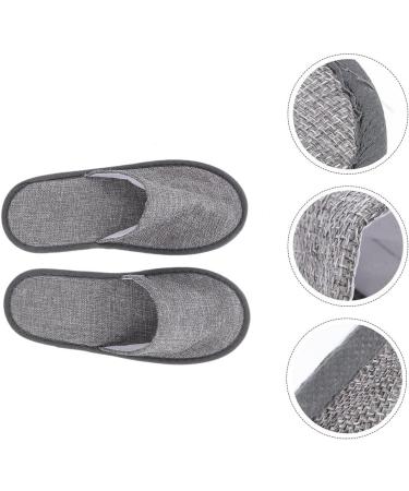 Comfy Women's Canvas Slippers - Portable Hotel Guest Shoes for Winter Travel - Buy Online on GoSupps.com