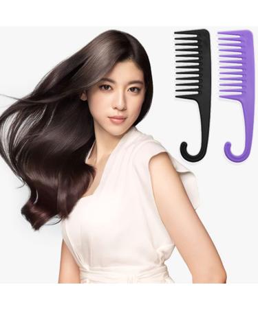 2PCS Wide Tooth Shower Combs for Wet Curly Hair - Premium Detangler Comb for Thick Long Hair - Conair Women's Styling Tool - Buy Online on GoSupps.com