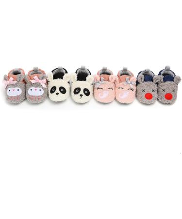 TMEOG Baby Booties Slippers | Infant Boots for First Walking | Winter Sock Crib Shoes for Boys Girls | 6-12 Months | G Panda - Buy Online on GoSupps.com