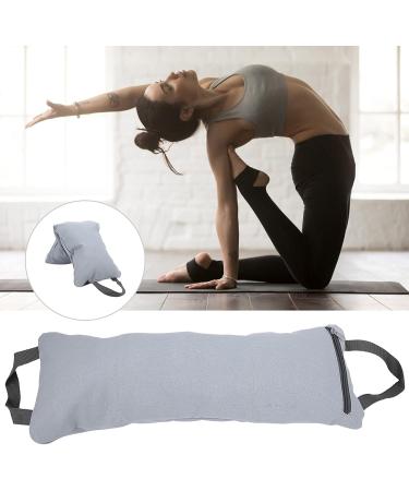 CUEA Yoga Sand Bag | Arm Weightlifting Sandbag for Yoga & Resistance Training | Two Handle Design | Not Filled | 8.3x20.9In | Grey - Buy Online on GoSupps.com